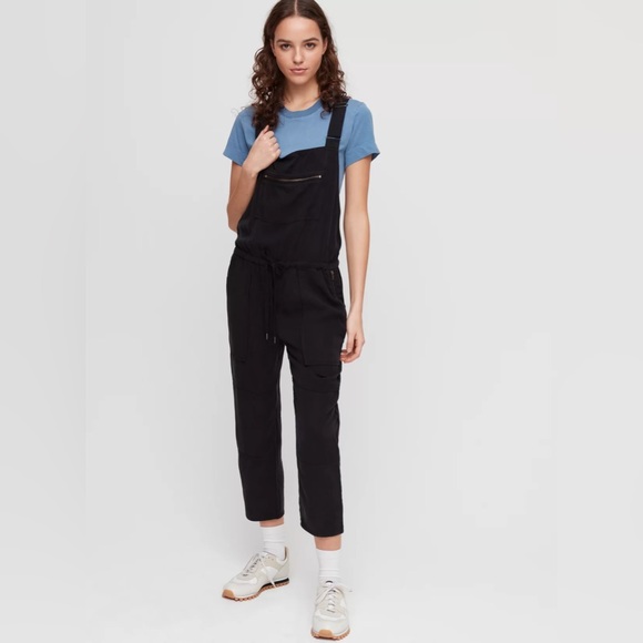 Aritzia Wilfred Free Valletta black overalls, Small - Picture 1 of 4